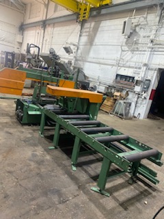 Peddinghaus Meba 410DGA 2300 Double-Miter Double Column Band Saw