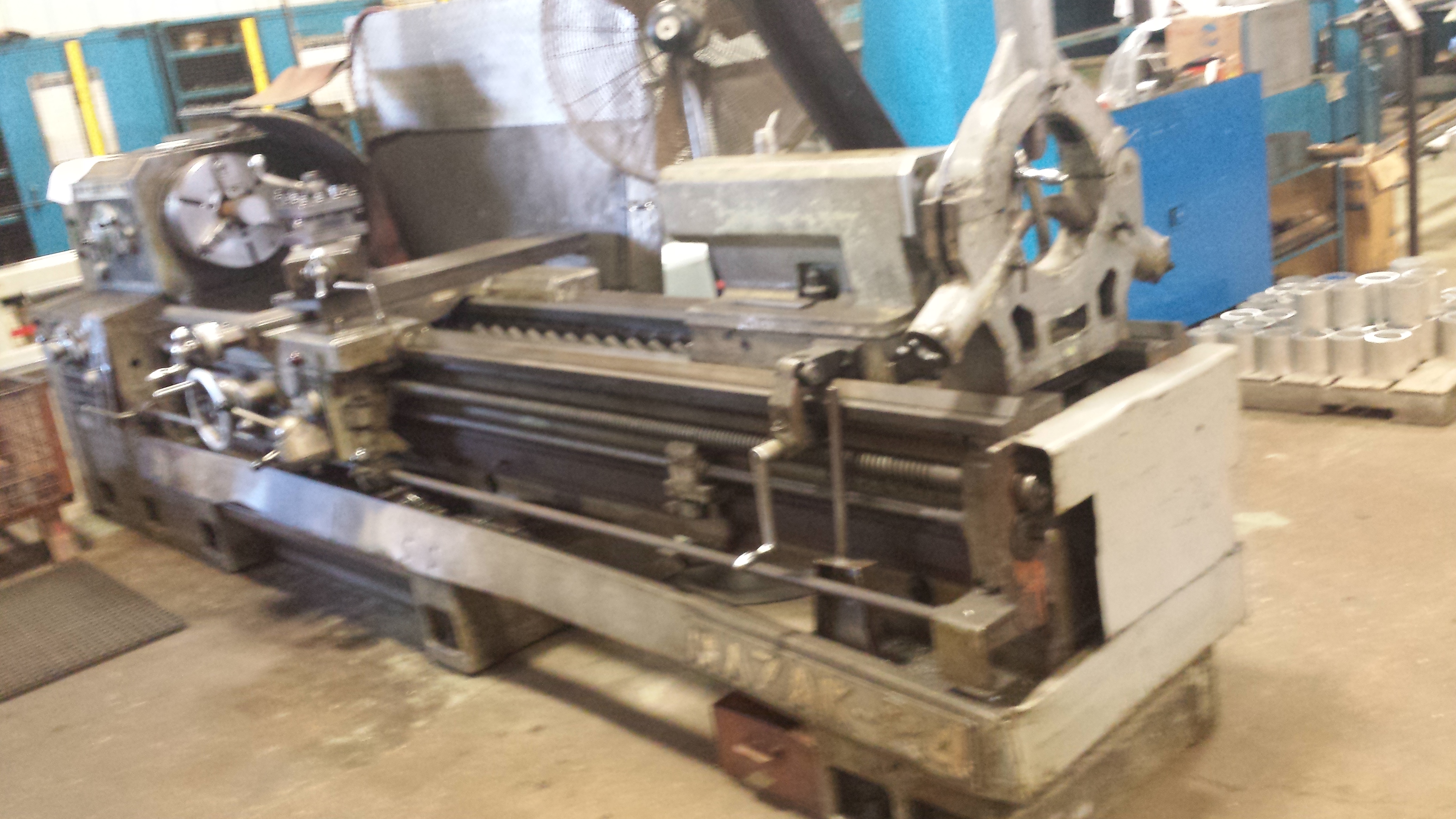 24"/33.75" X 120" MAZAK HERCULES AJAX ENGINE LATHE