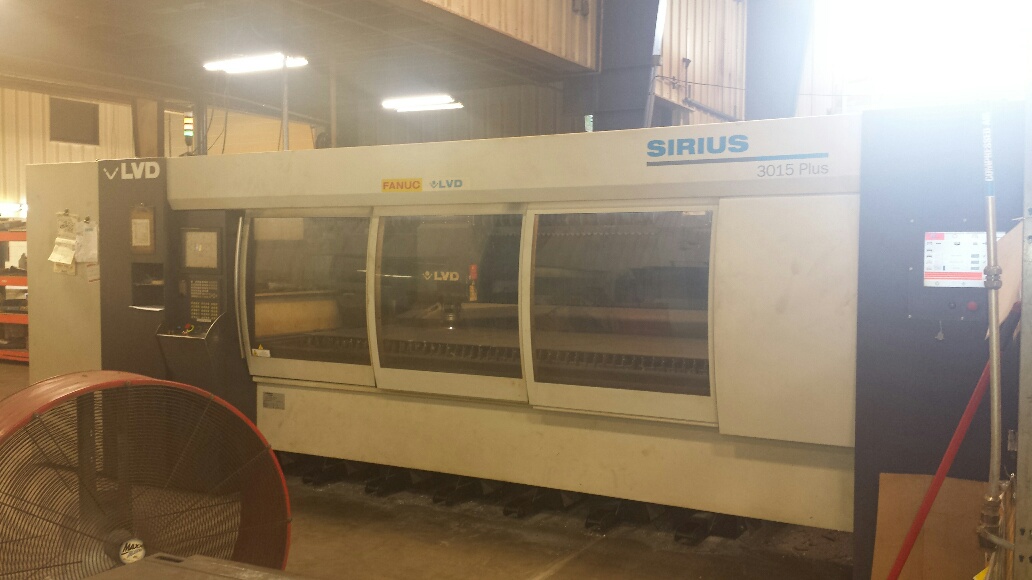 2011 LVD Sirius 3015 Plus CNC Laser