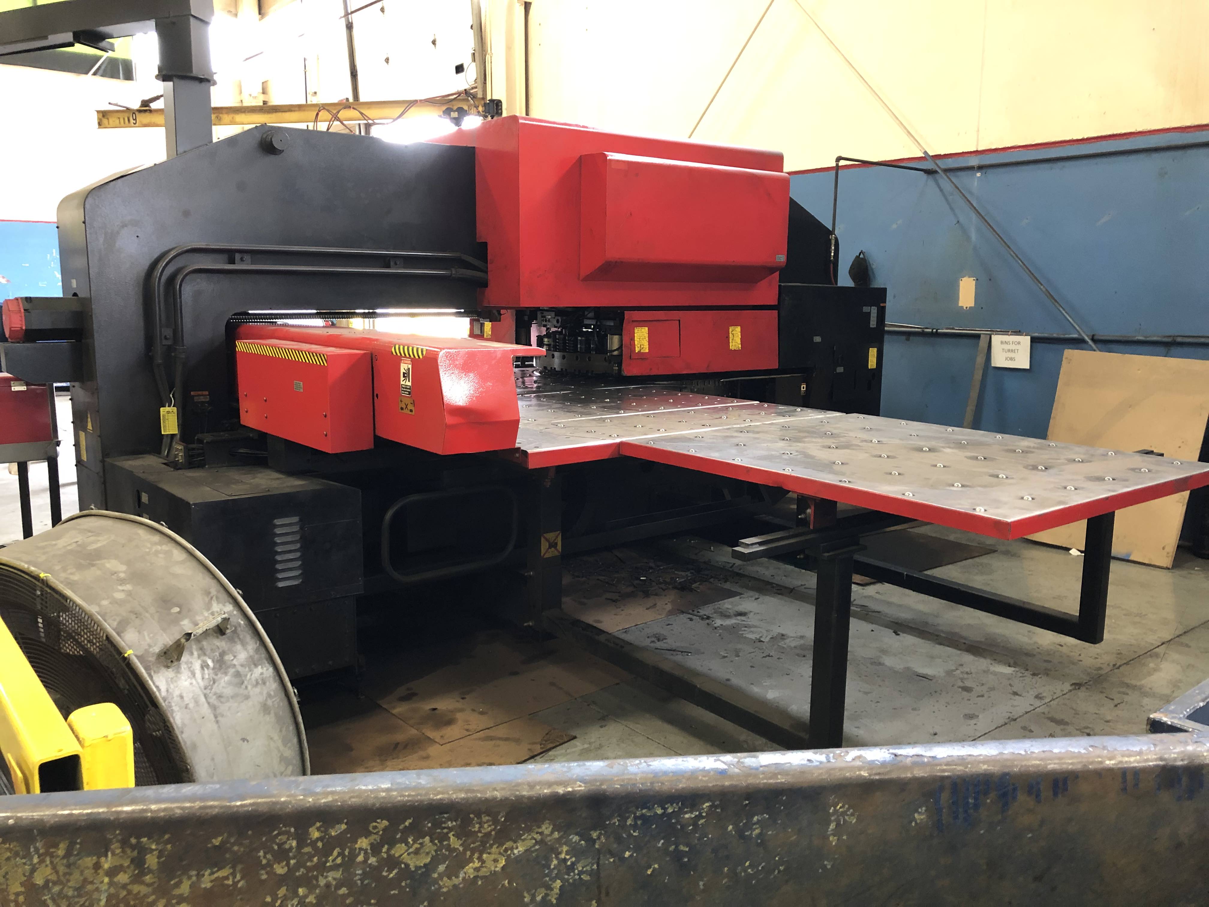 33 Ton Amada Pega 358S CNC Turret Punch