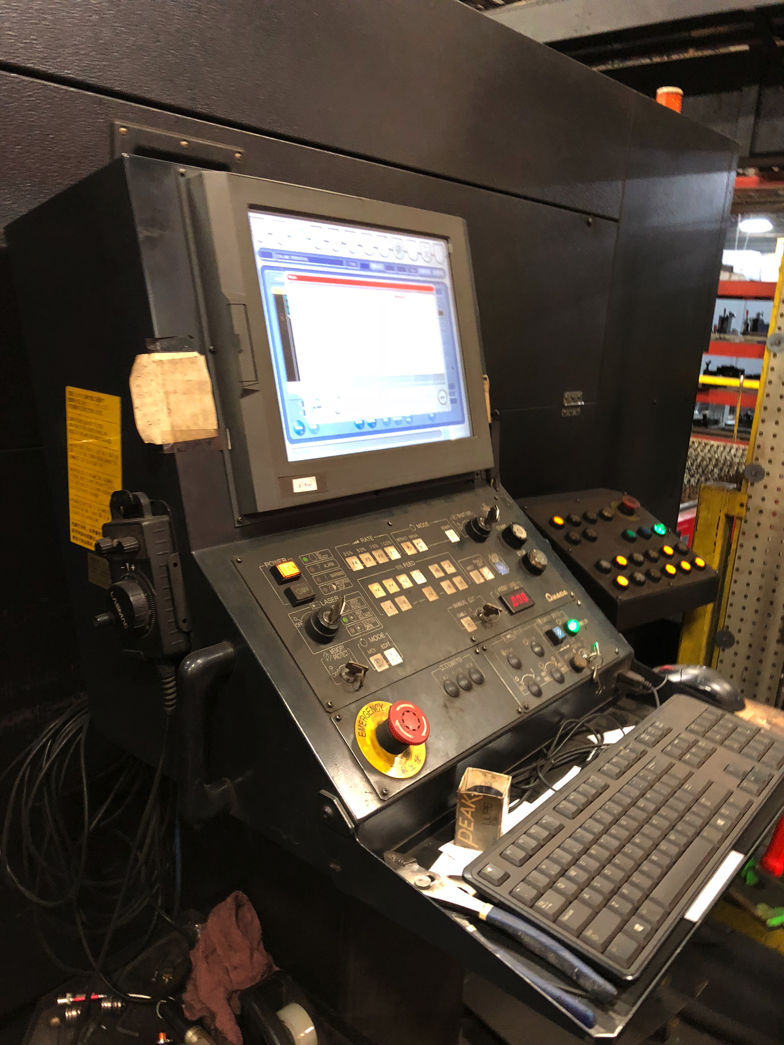 5' X 10' Amada FO3015NT Laser Cutting Cell  New 2007
