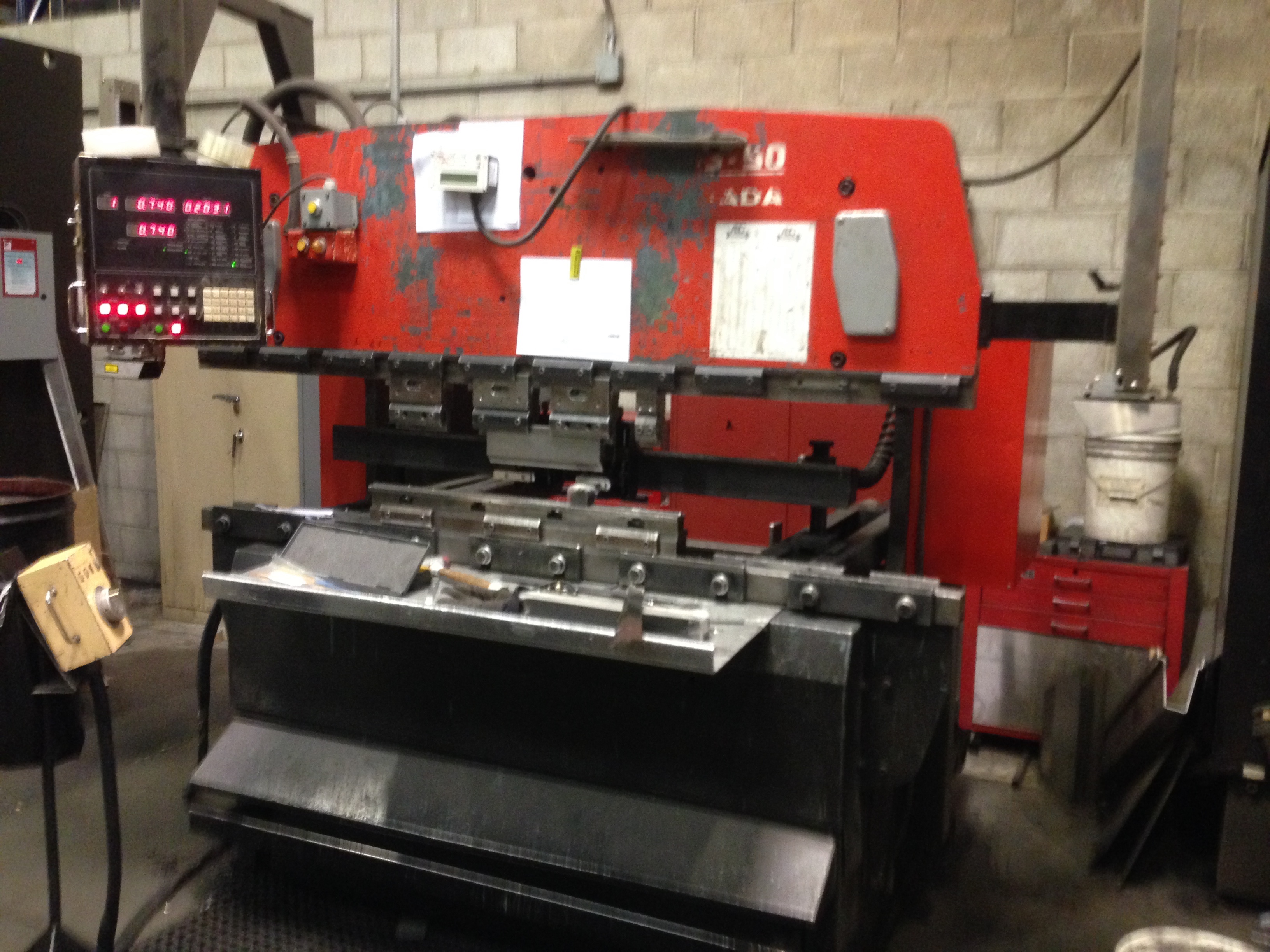 55 Ton X 5' Amada RG-50 CNC Hydraulic Press Brake