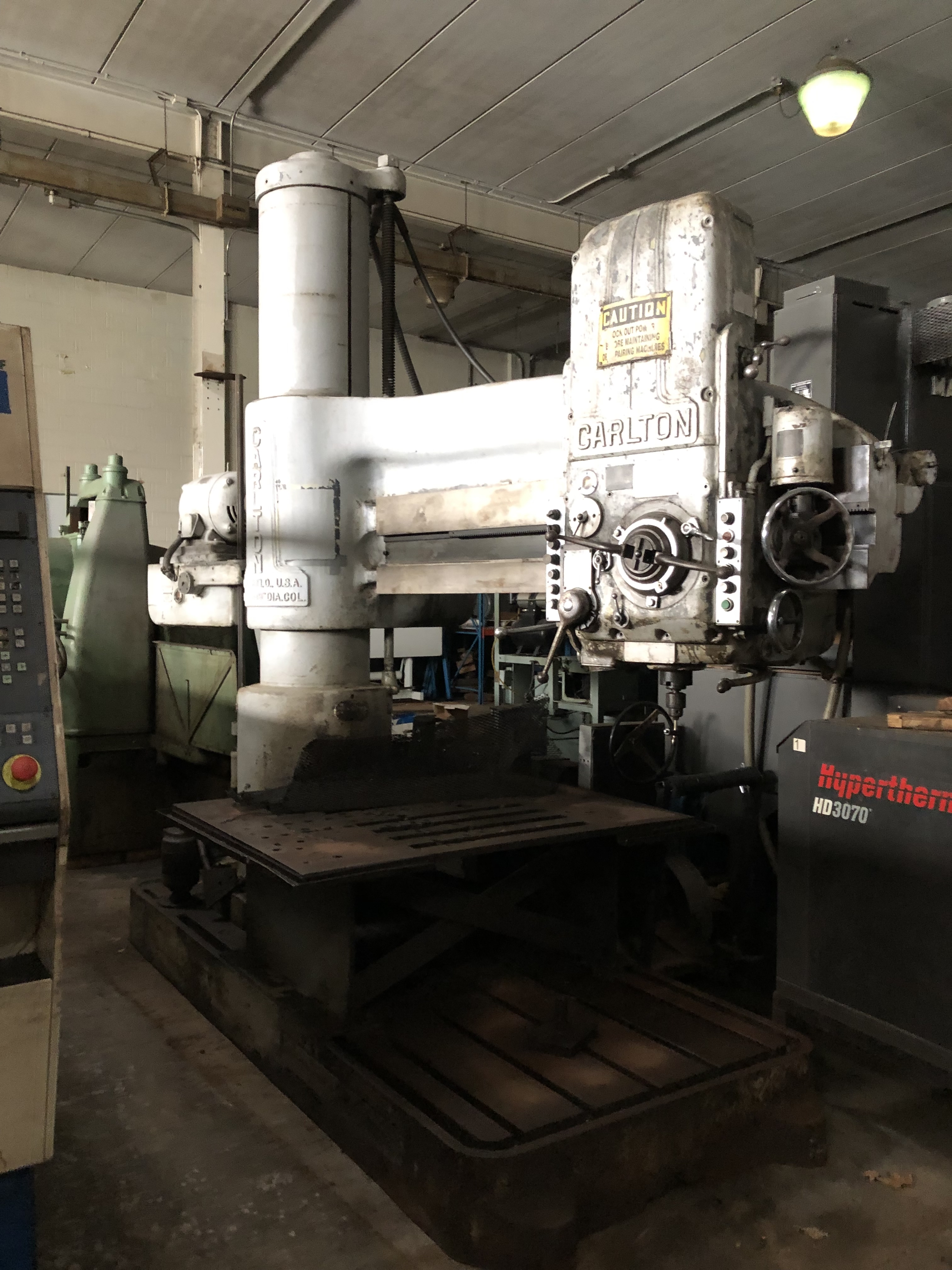 Carlton 6' X 19" Radial Drill