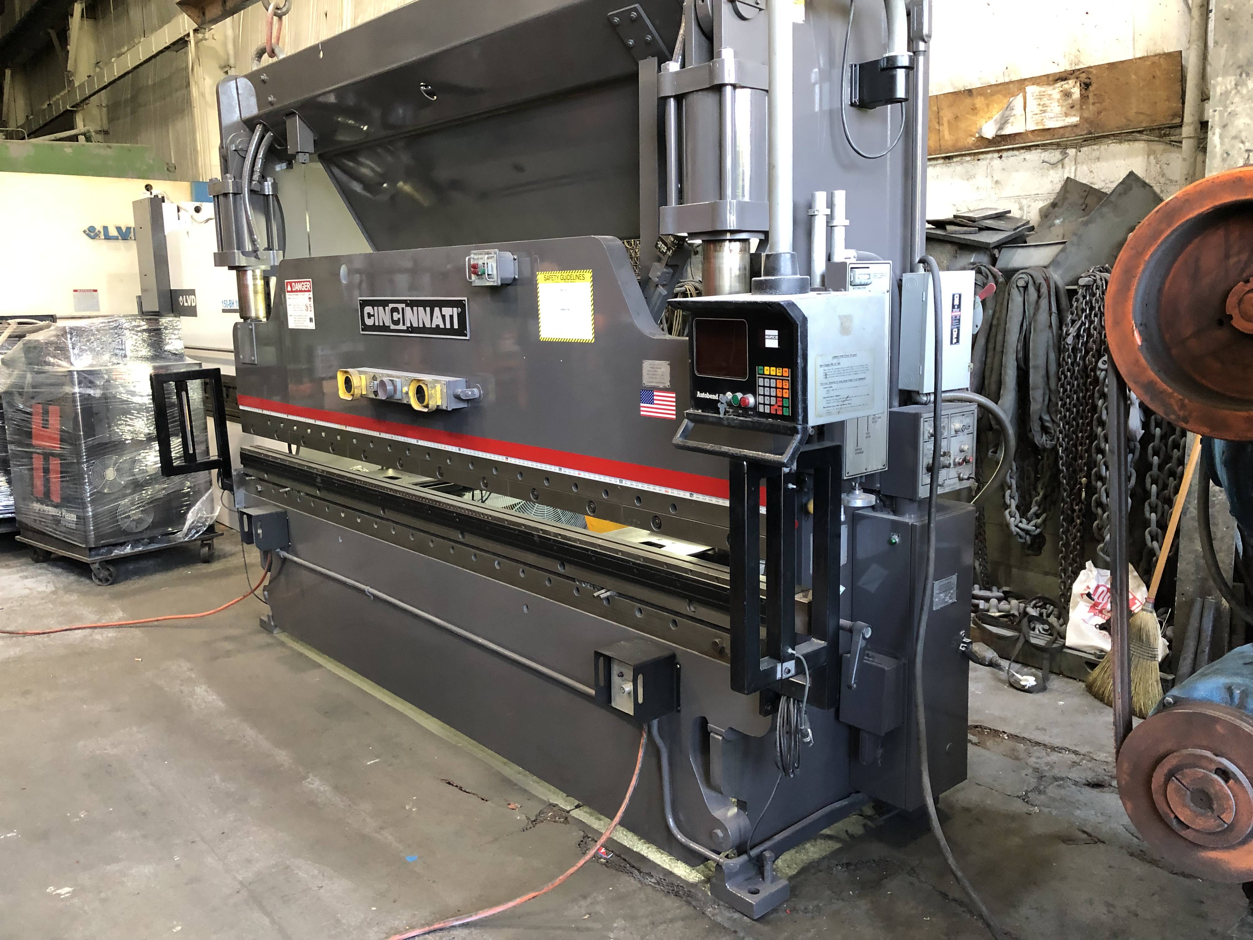 90 Ton X 12'  Cincinnati Model 90C10 Hydraulic Press Brake
