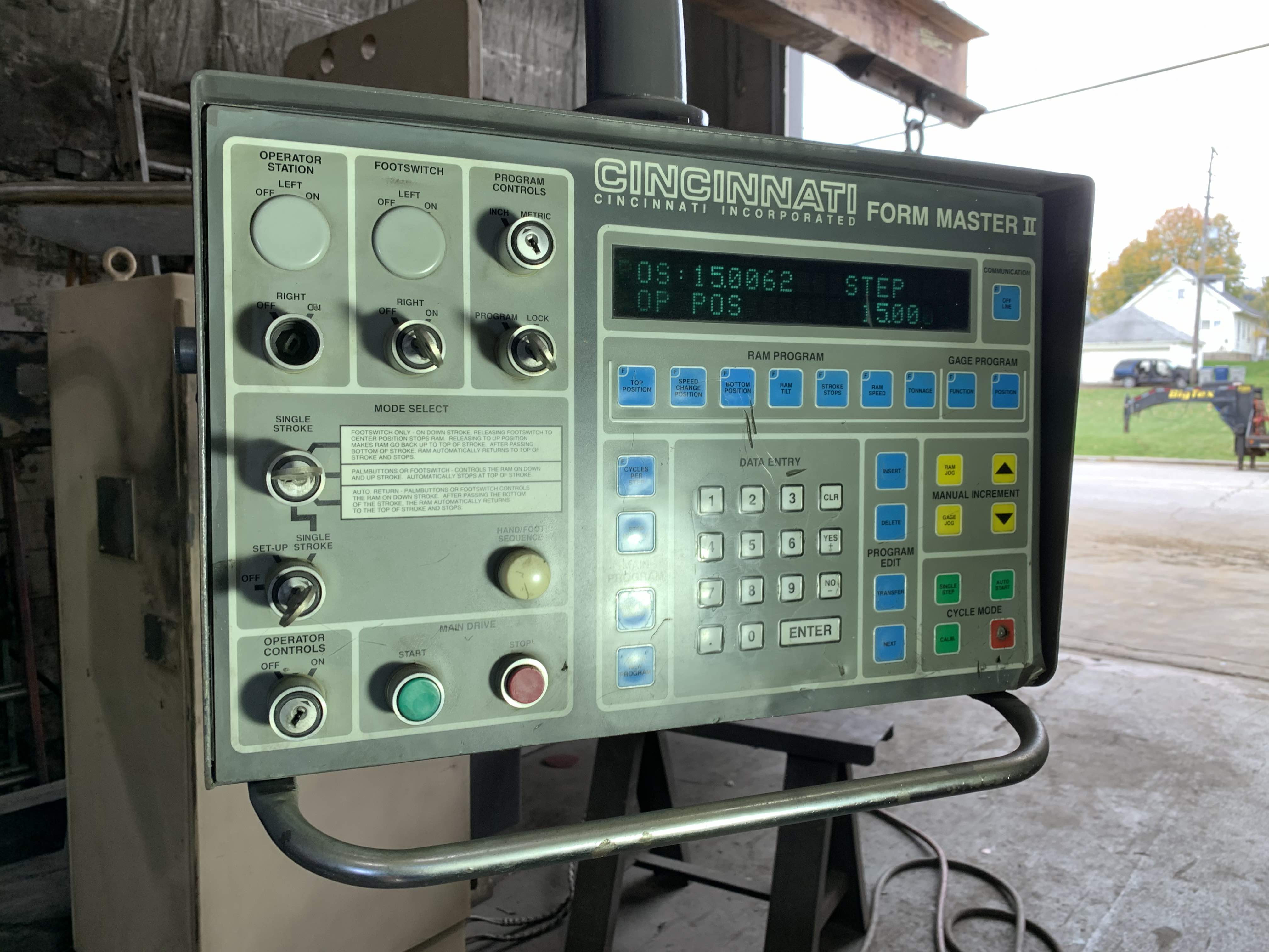 90 Ton X 10' Cincinnati 90 FMII Hydraulic Press Brake