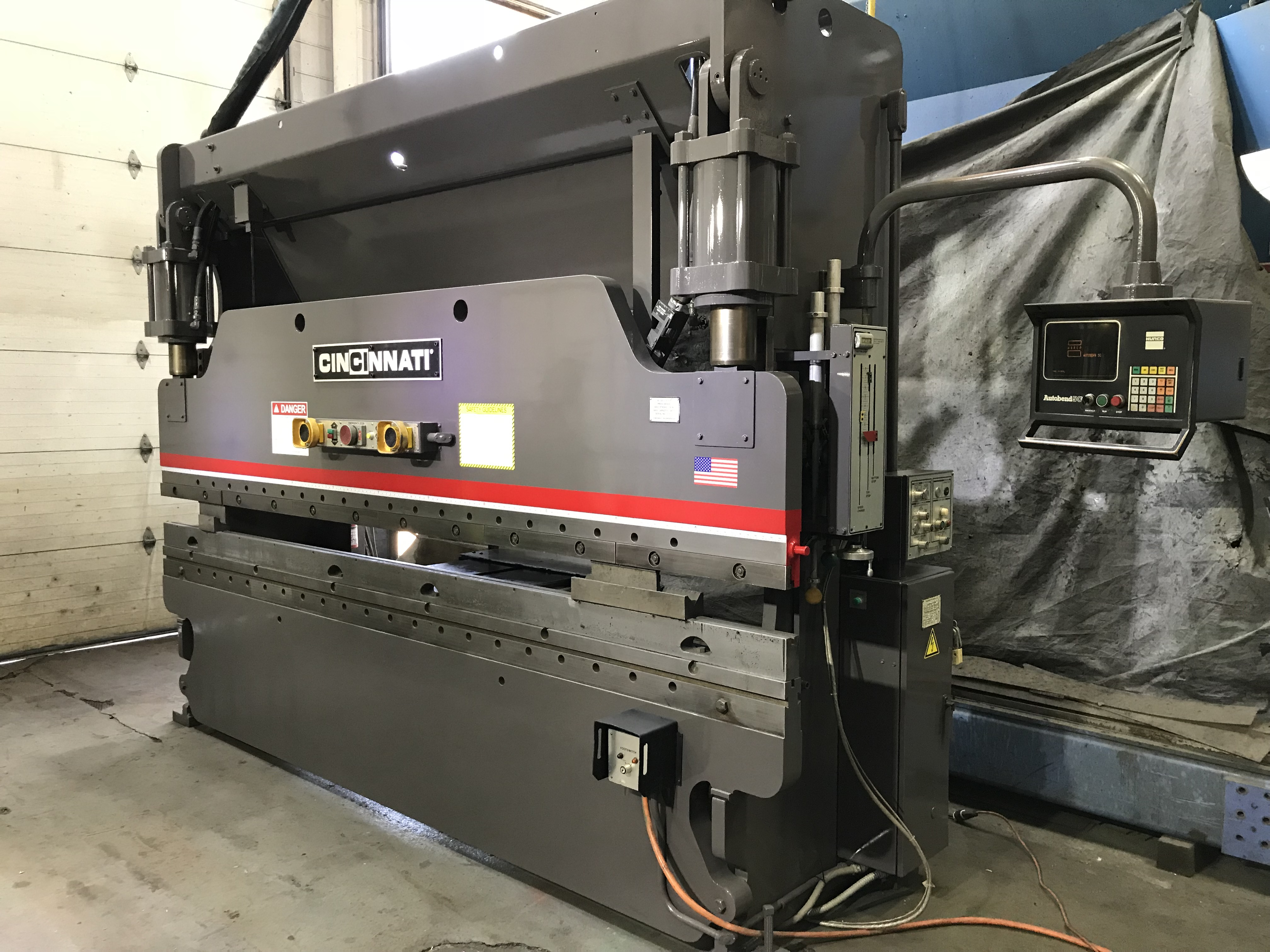 90 Ton X 12' Cincinnati Model 90CB CNC Press Brake