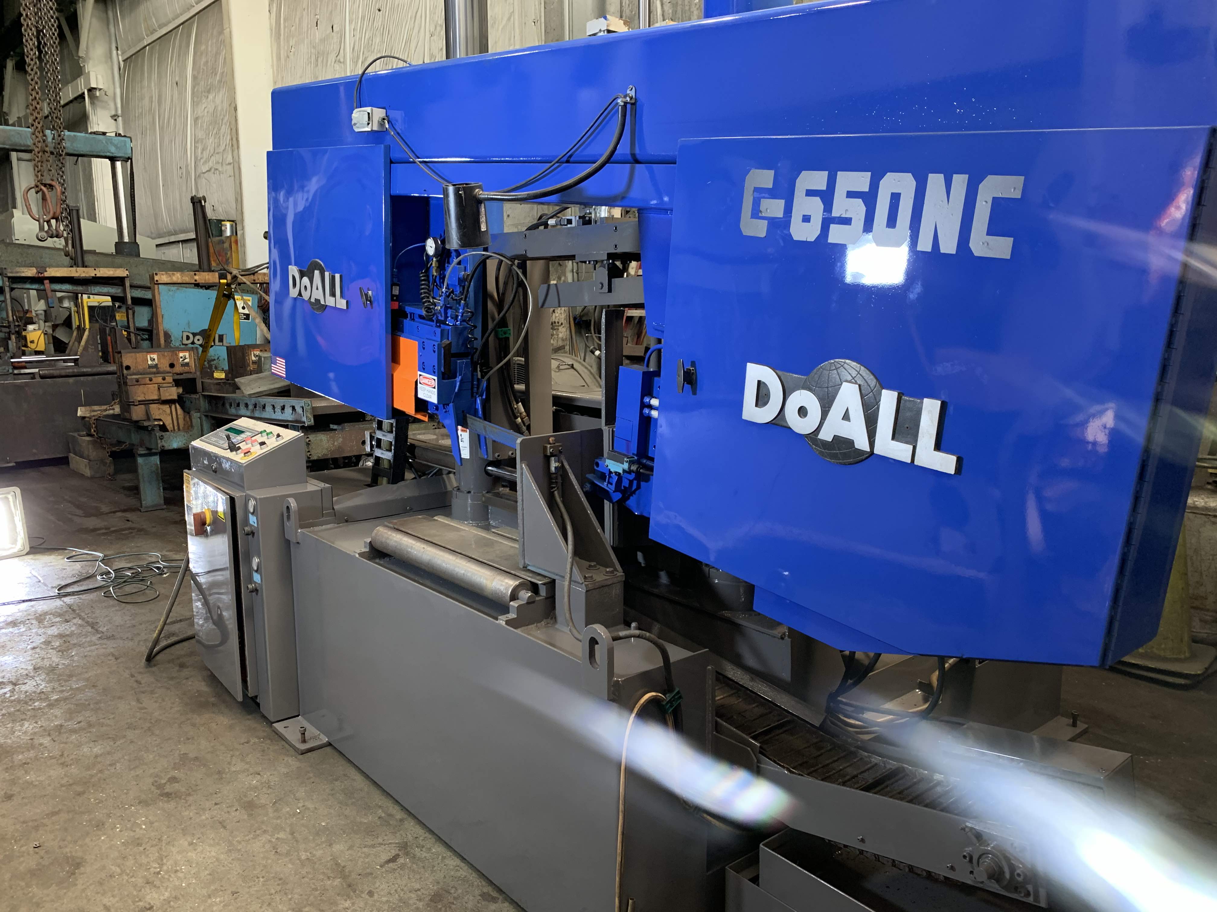 25" X 25" DoAll Model C-650CN  Horizontal Band Saw