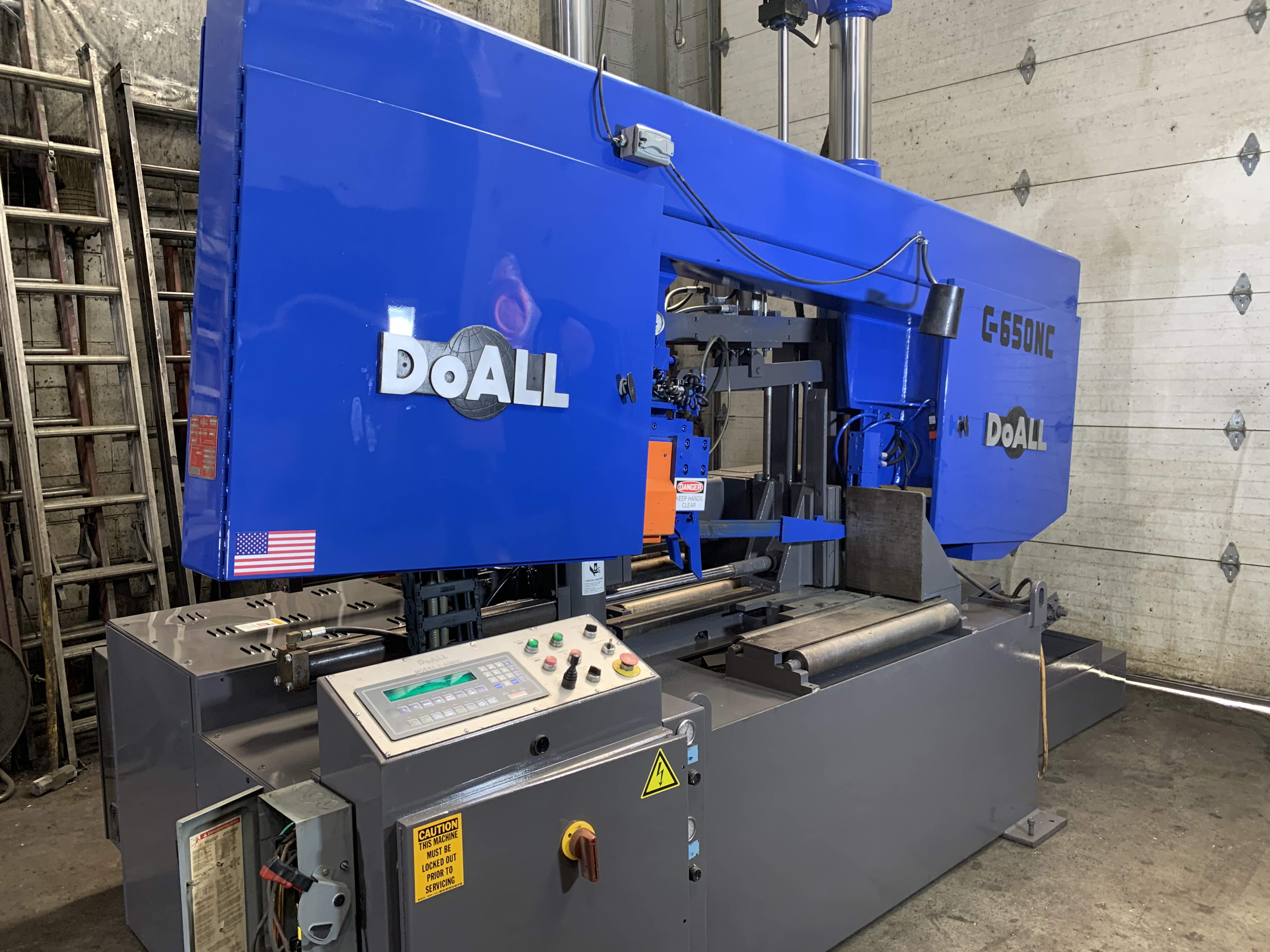 25" X 25" DoAll Model C-650CN  Horizontal Band Saw