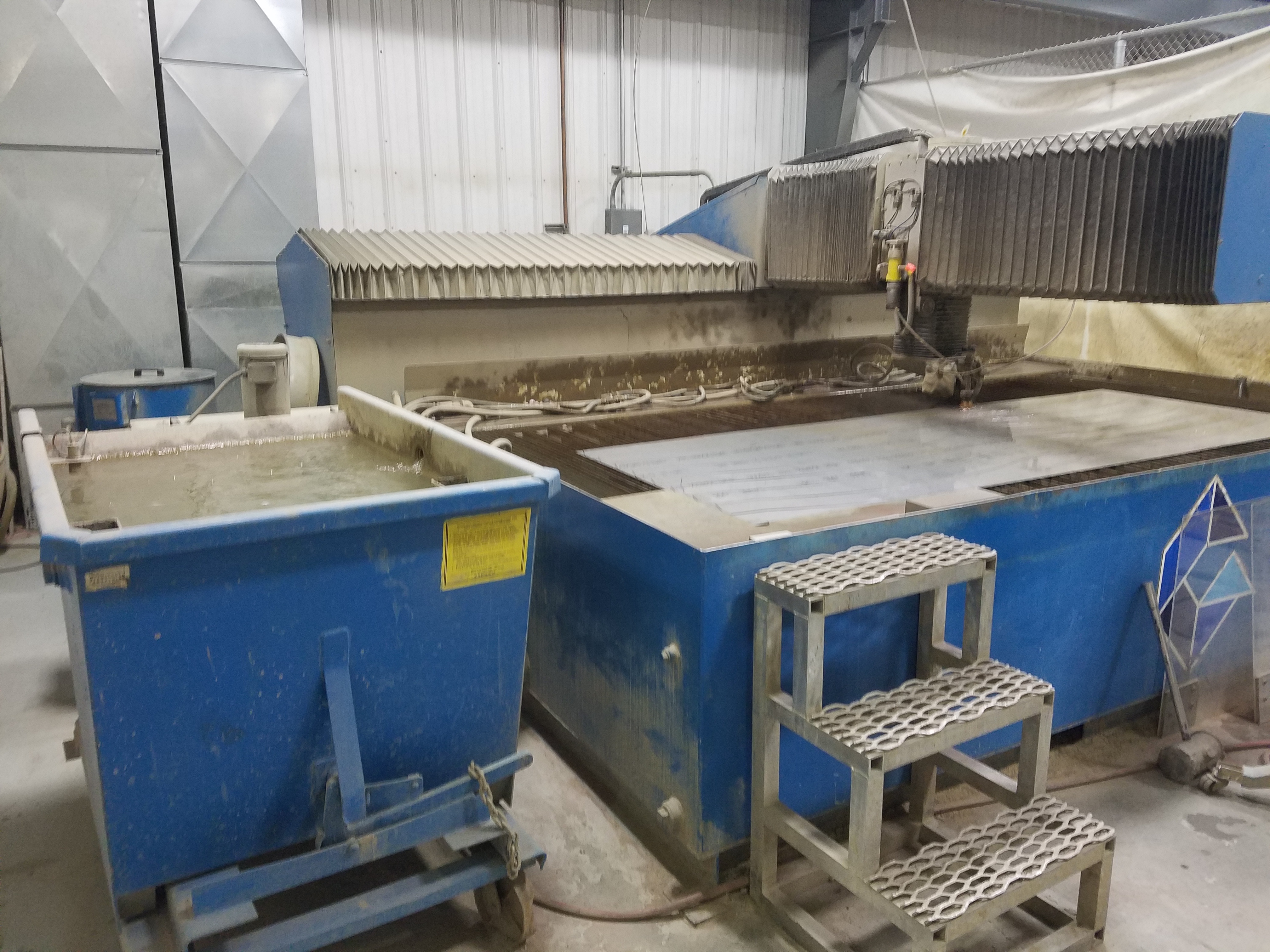 6' X 12' 2004 Flow IFB 6012 Waterjet Cutting System