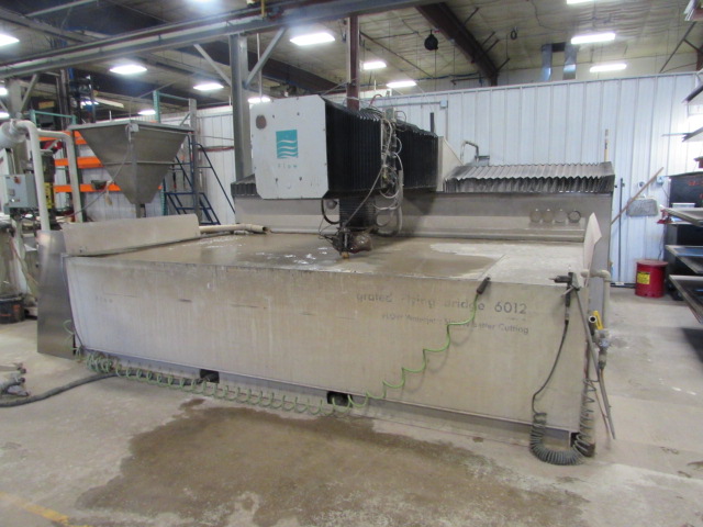 6' X 12' 006 Flow IFB 6012 Waterjet Cutting System