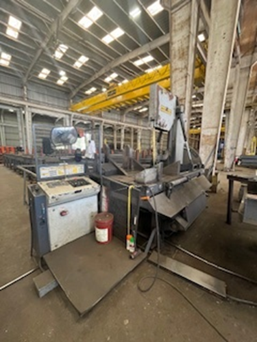 30” X 25”  Hyd Mech V-25APC Vertical Band Saw