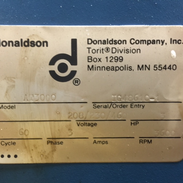 Donaldson-Torit-AT3000-Self-Contained-Dust-Collector