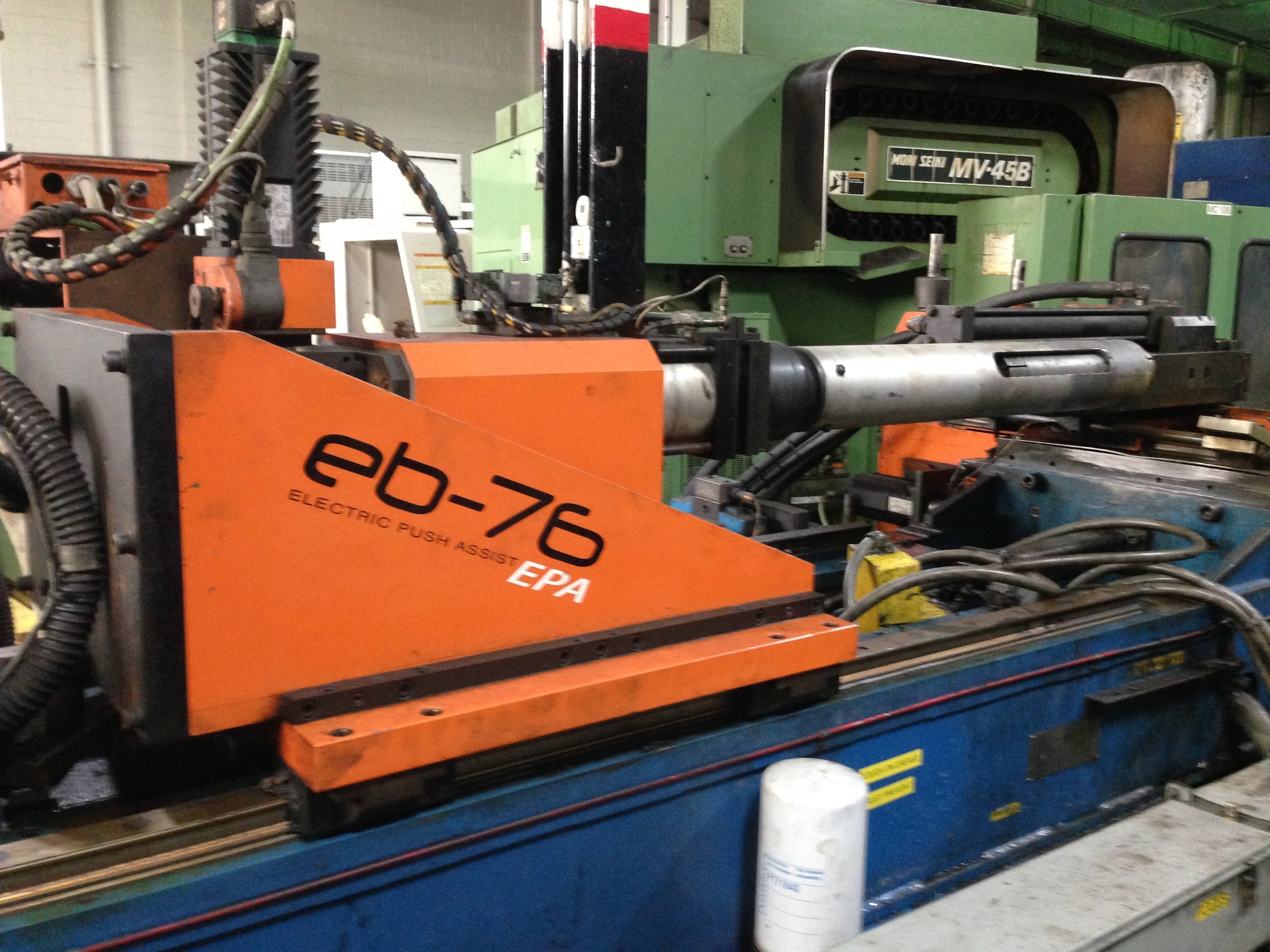 3"   Adaptive Motion EB-76 EPA CNC Tube Bender with Electric Push Assist
