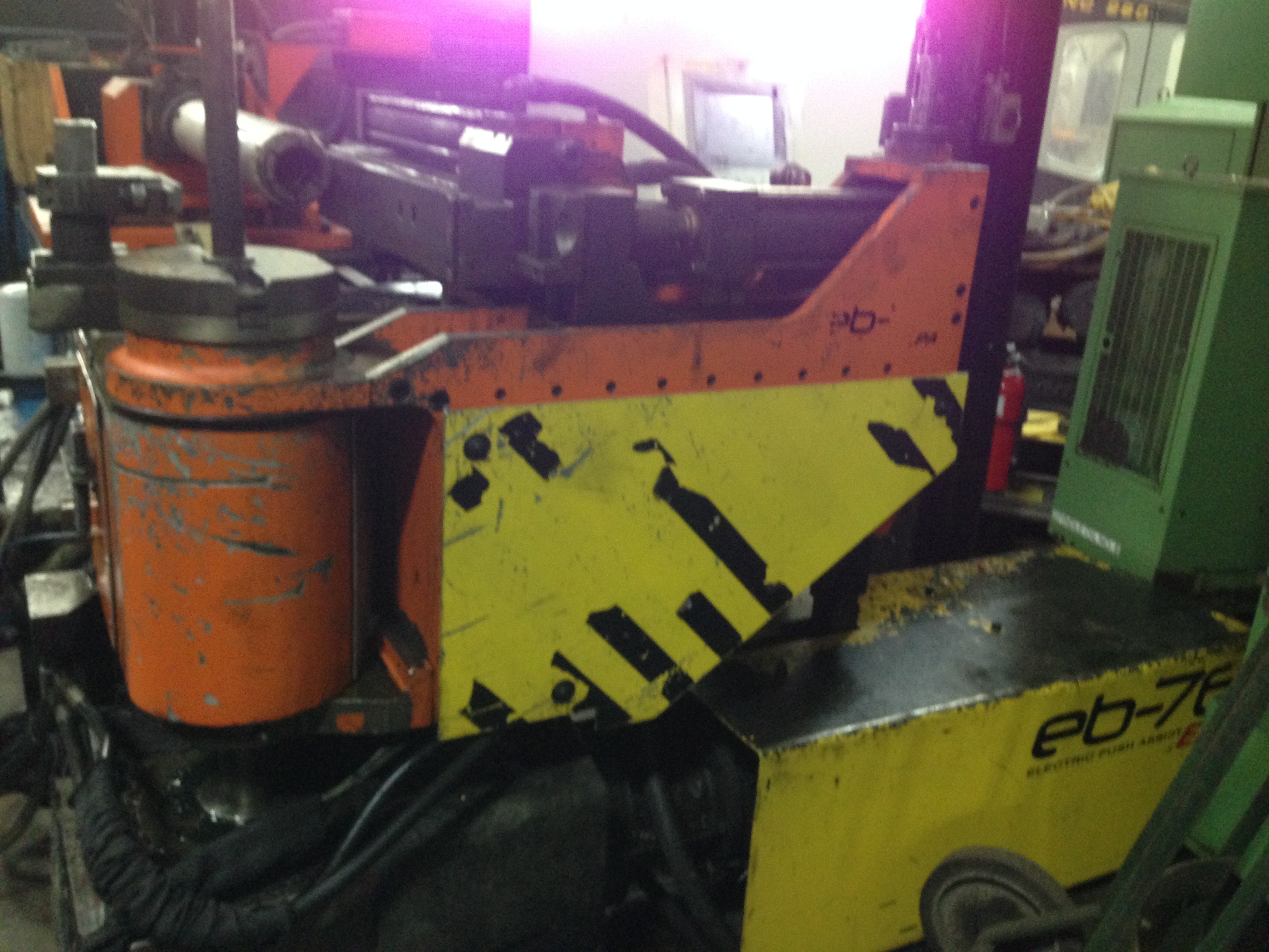 3"   Adaptive Motion EB-76 EPA CNC Tube Bender with Electric Push Assist