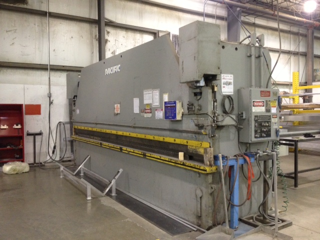 110 Ton X 20' 1982 Pacific J110 110 Ton Hydraulic Press Brake