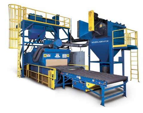 Wheelabrator MaxMesh 48 Pass Through Shot Blast System