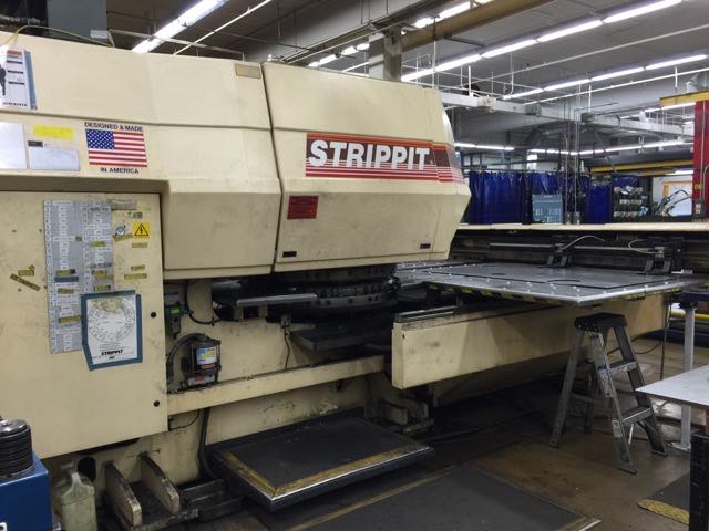33 Ton  Strippit / LVD Model 1250MH30 33 Ton CNC Turret Punch Press