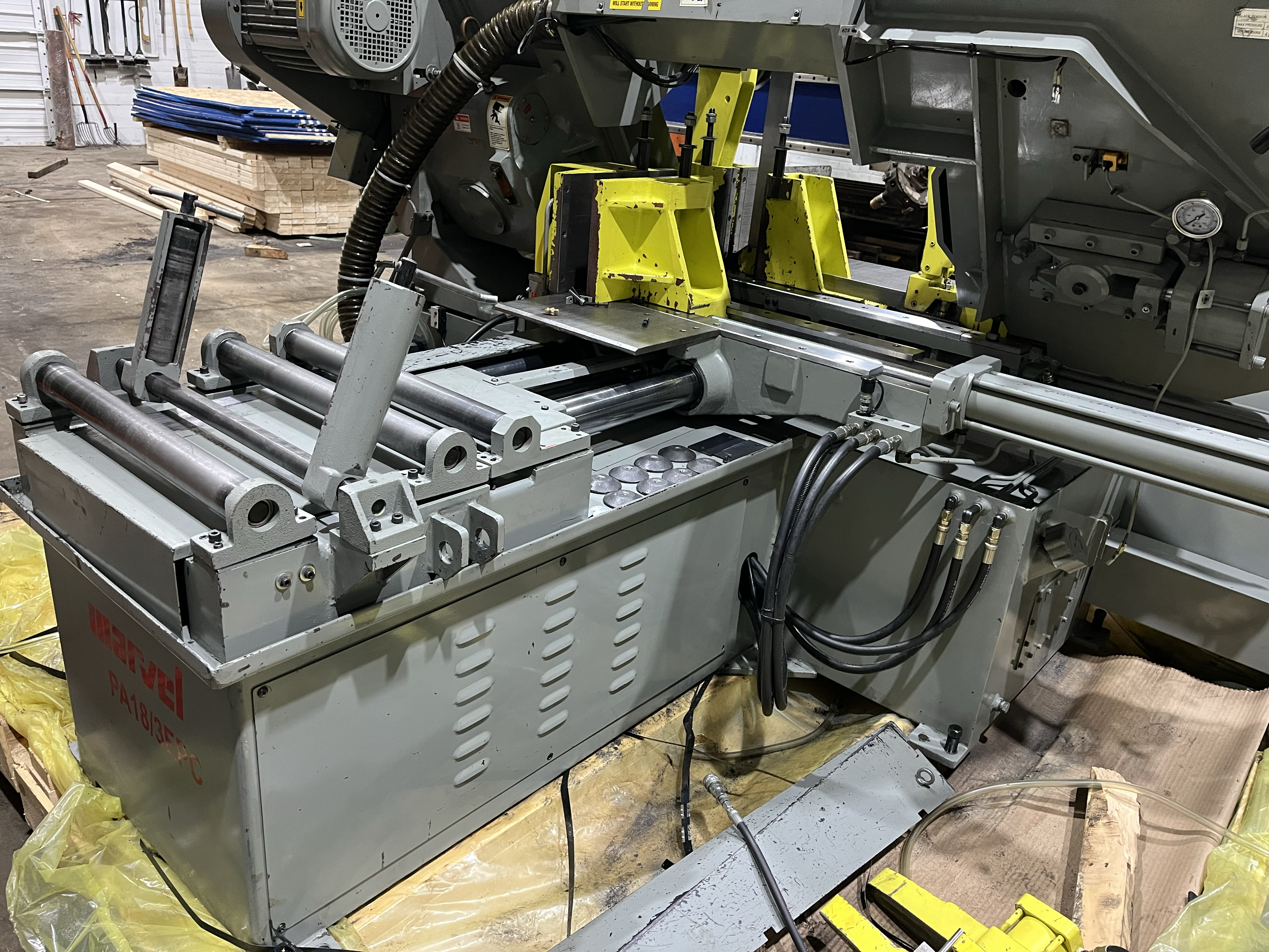 2018  Marvel Model PA18/3/EPC Horizontal Production Band Saw