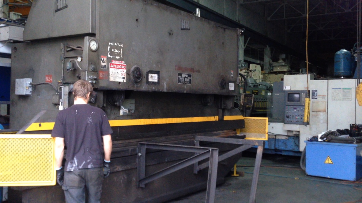 200 Ton HTC Hydraulic Press Brake