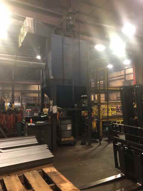 Wheelabrator MaxMesh 48 Pass Through Shot Blast System