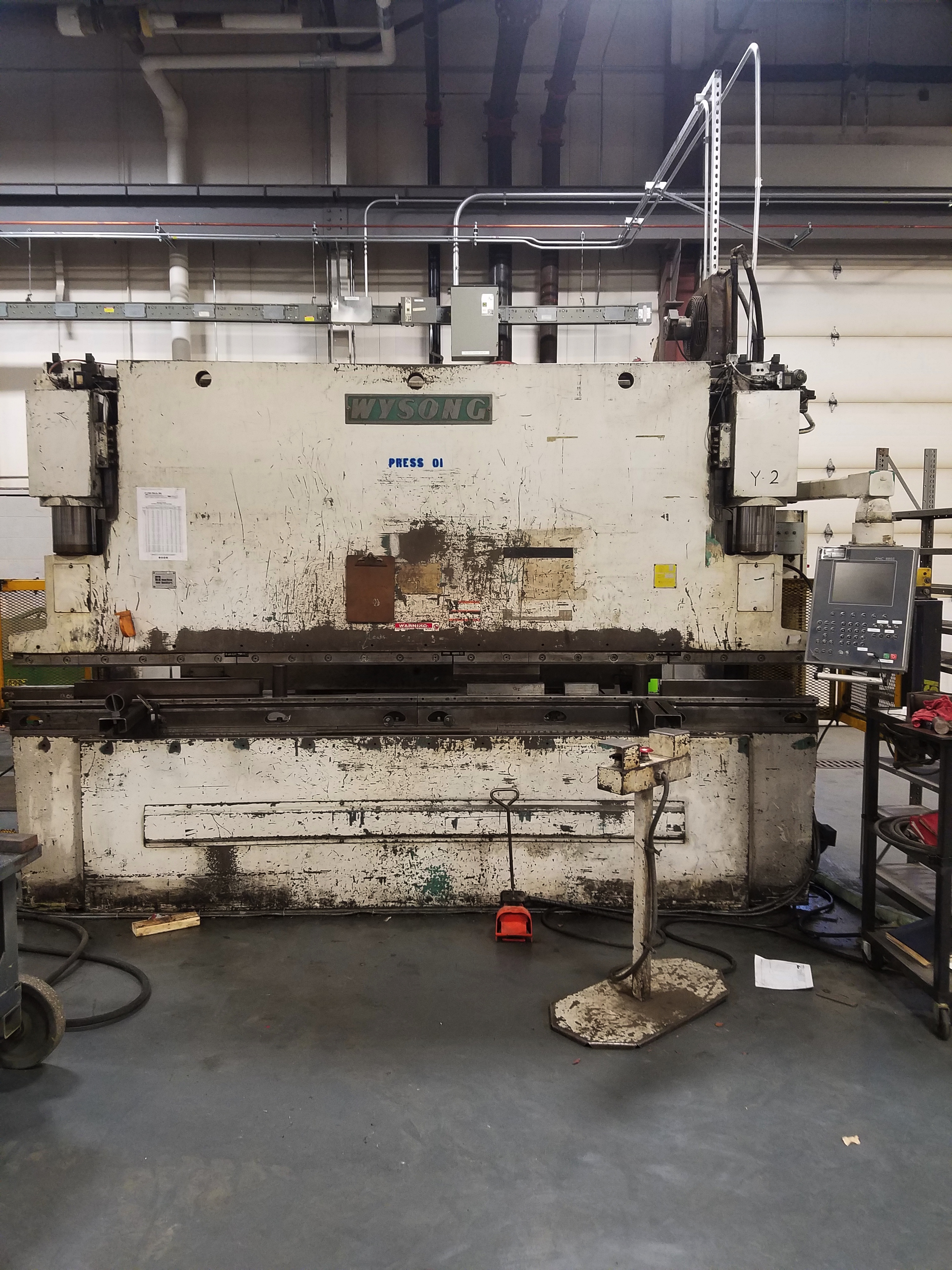 175 Ton X 12' Wysong RT4-175X146 CNC Hydraulic Press Brake